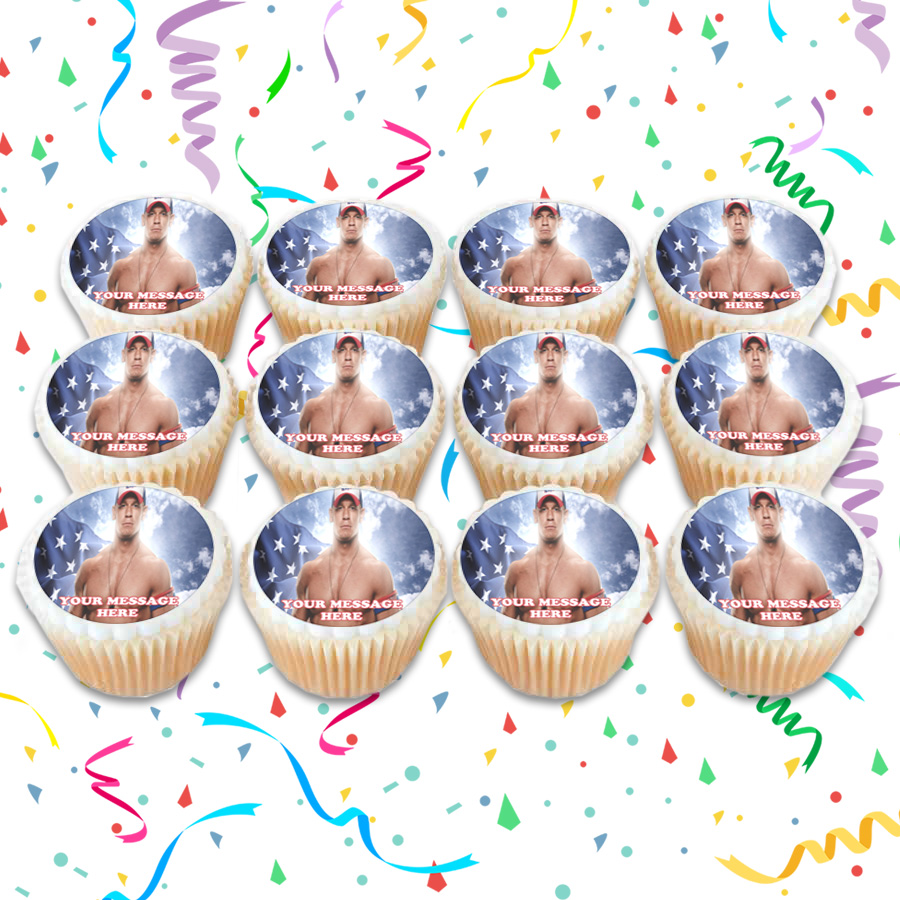 WWE Cupcake Toppers