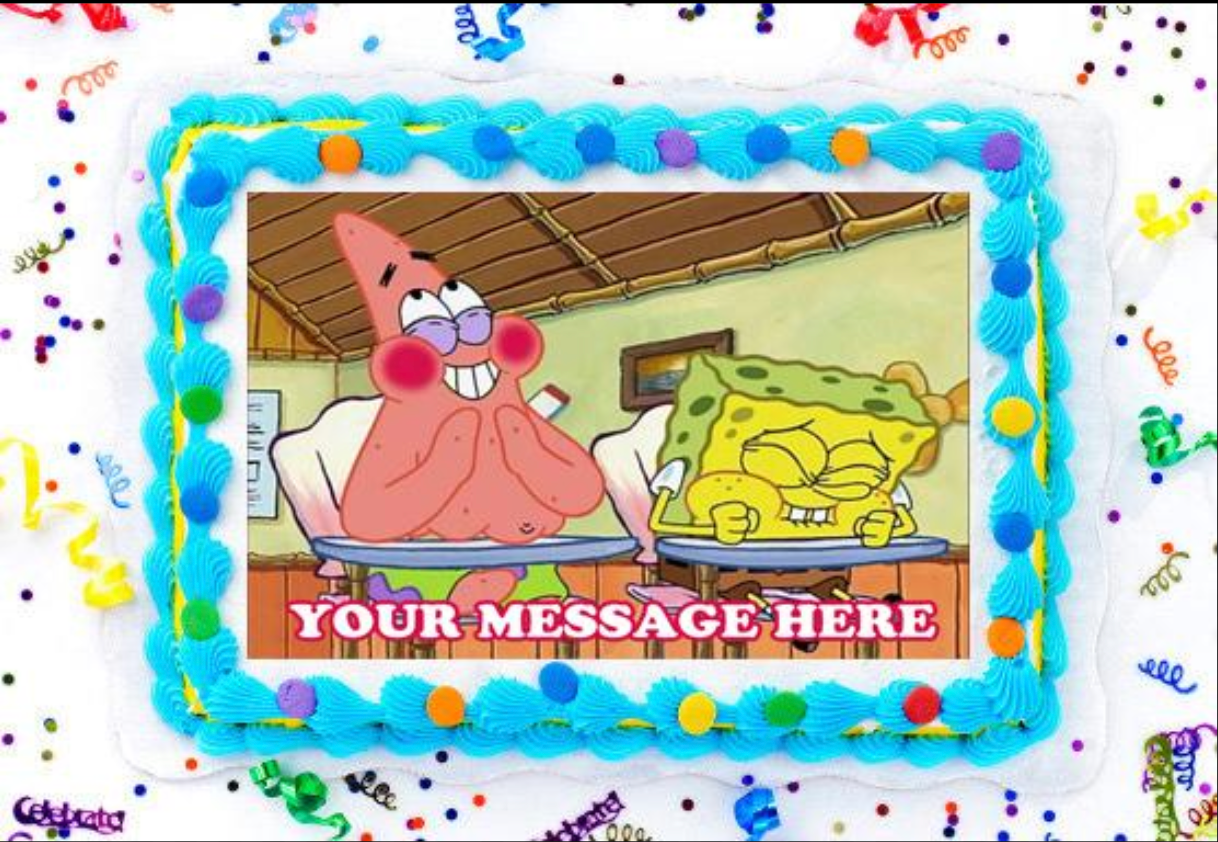 SpongeBob SquarePants What's Funnier Than 24 Edible Images