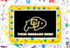 Colorado Buffaloes Edible Image Cake Topper Personalized Frosting Icing Sheet Custom