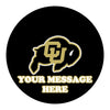 Colorado Buffaloes Edible Image Cake Topper Personalized Frosting Icing Sheet Custom Round