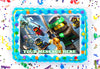 The LEGO Ninjago Movie Edible Image Cake Topper Personalized Birthday Sheet Decoration Custom Party Frosting Transfer Fondant