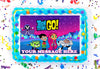Teen Titans Go! Edible Image Cake Topper Personalized Birthday Sheet Decoration Custom Party Frosting Transfer Fondant