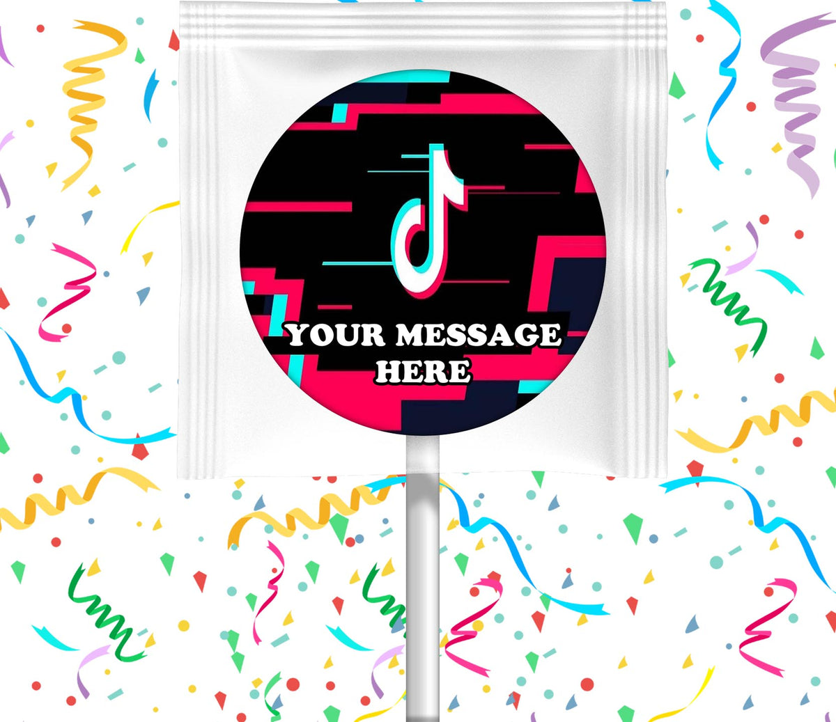 Tiktok Lollipops Party Favors Personalized Suckers 12 Pcs