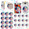 4th Of July Party Favors Supplies Decorations Stickers 12 Pcs