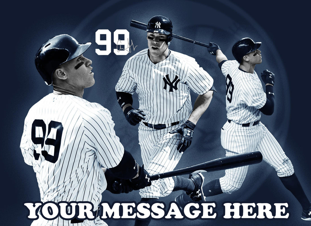 Aaron Judge Edible Image Cake Topper Personalized Frosting Icing Sheet Custom