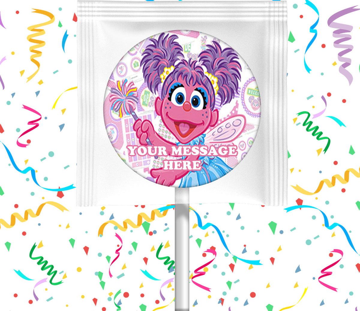 Abby Cadabby Lollipops Party Favors Personalized Suckers 12 Pcs