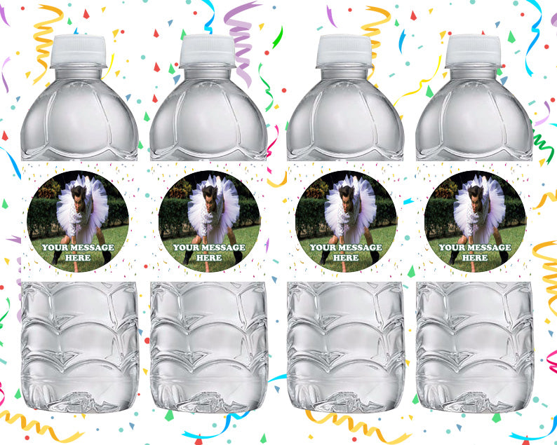 Ace Ventura Water Bottle Stickers 12 Pcs Labels Party Favors Supplies Decorations