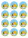 Adventure Time Party Favors Supplies Decorations Stickers 12 Pcs