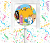 Adventure Time Lollipops Party Favors Personalized Suckers 12 Pcs