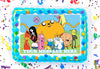 Adventure Time Edible Image Cake Topper Personalized Frosting Icing Sheet Custom