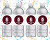 Alabama Crimson Tide Water Bottle Stickers 12 Pcs Labels Party Favors Supplies Decorations