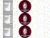 Alabama Crimson Tide Water Bottle Stickers 12 Pcs Labels Party Favors Supplies Decorations