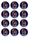 Alita Battle Angel Party Favors Supplies Decorations Stickers 12 Pcs