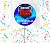 American Ninja Warrior Lollipops Party Favors Personalized Suckers 12 Pcs