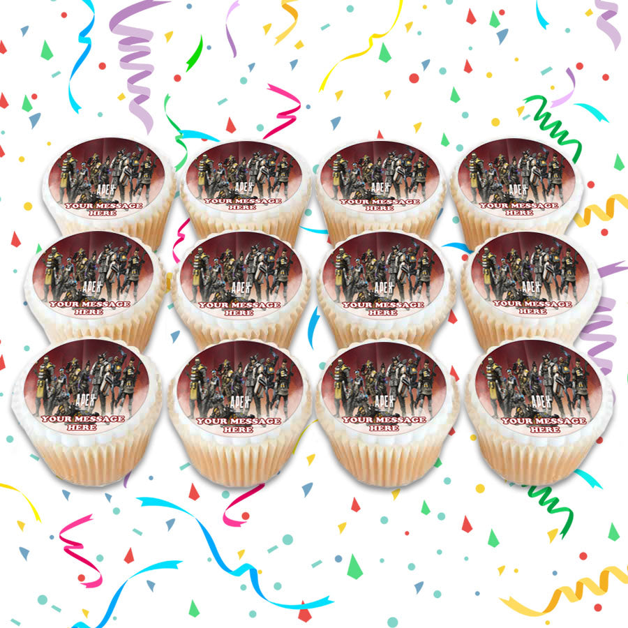 12pcs/lot Apex legends Cake Topper Birthday Apex legends theme Party Cake  Topper Cake Decoration Baby Shower Party Supplies - AliExpress
