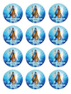 Aquaman Party Favors Supplies Decorations Stickers 12 Pcs