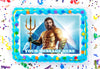 Aquaman Edible Image Cake Topper Personalized Frosting Icing Sheet Custom