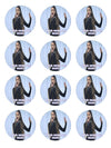 Ariana Grande Edible Cupcake Toppers (12 Images) Cake Image Icing Sugar Sheet