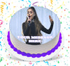 Ariana Grande Edible Image Cake Topper Personalized Birthday Sheet Custom Frosting Round Circle