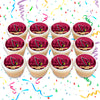 Arizona Cardinals Edible Cupcake Toppers (12 Images) Cake Image Icing Sugar Sheet