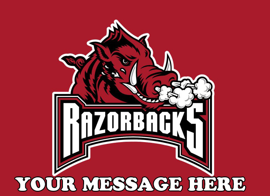 Arkansas Razorbacks Edible Image Cake Topper Personalized Frosting Icing Sheet Custom