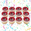 Arkansas Razorbacks Edible Cupcake Toppers (12 Images) Cake Image Icing Sugar Sheet