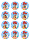 Arthur Party Favors Supplies Decorations Stickers 12 Pcs