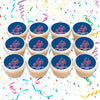 Atlanta Braves Edible Cupcake Toppers (12 Images) Cake Image Icing Sugar Sheet
