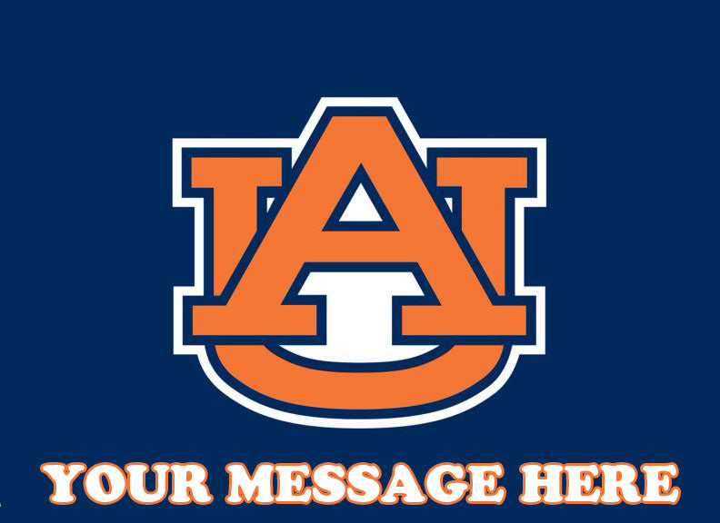 Auburn University Edible Image Cake Topper Personalized Frosting Icing Sheet Custom