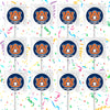 Auburn University Lollipops Party Favors Personalized Suckers 12 Pcs