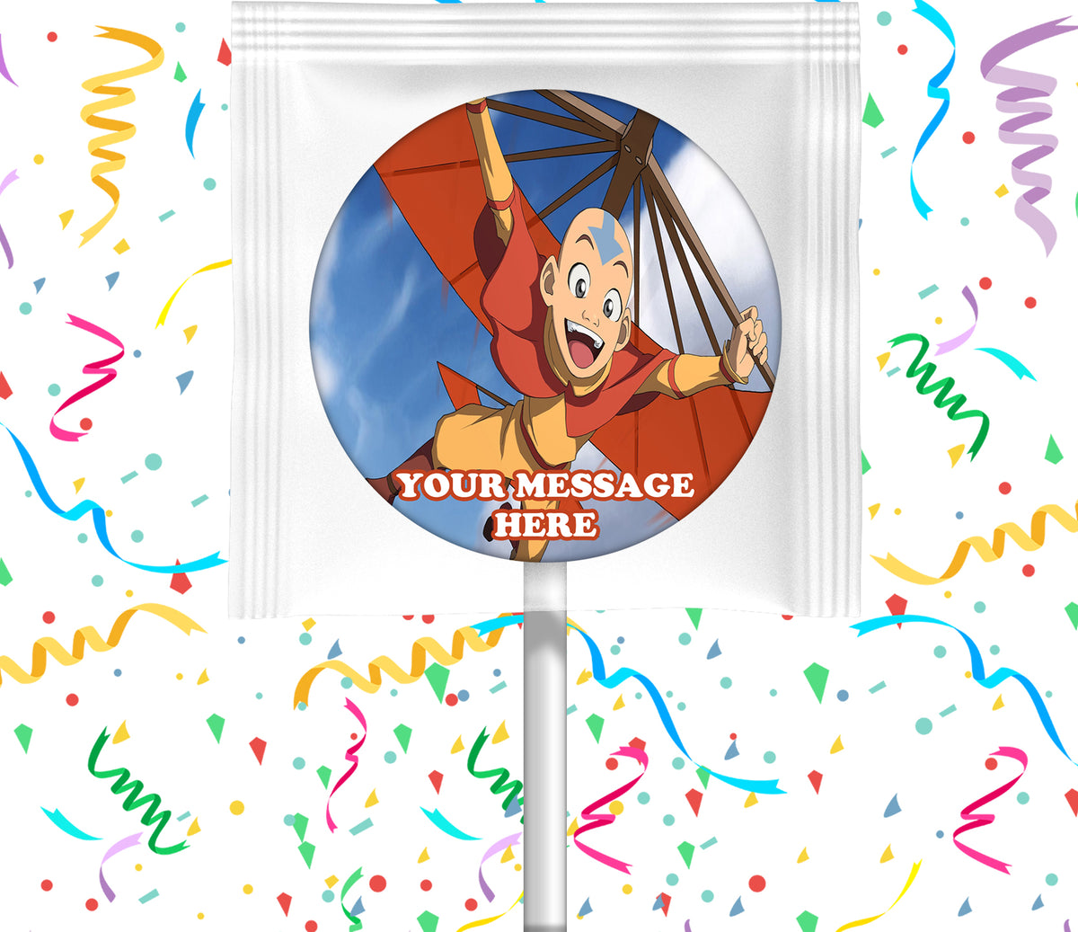 Avatar The Last Airbender Lollipops Party Favors Personalized Suckers 12 Pcs