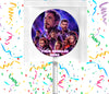 Avengers Endgame Lollipops Party Favors Personalized Suckers 12 Pcs