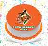 Baltimore Orioles Edible Image Cake Topper Personalized Birthday Sheet Custom Frosting Round Circle