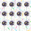 Baltimore Ravens Lollipops Party Favors Personalized Suckers 12 Pcs