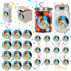 Bambi Party Favors Supplies Decorations Stickers 12 Pcs