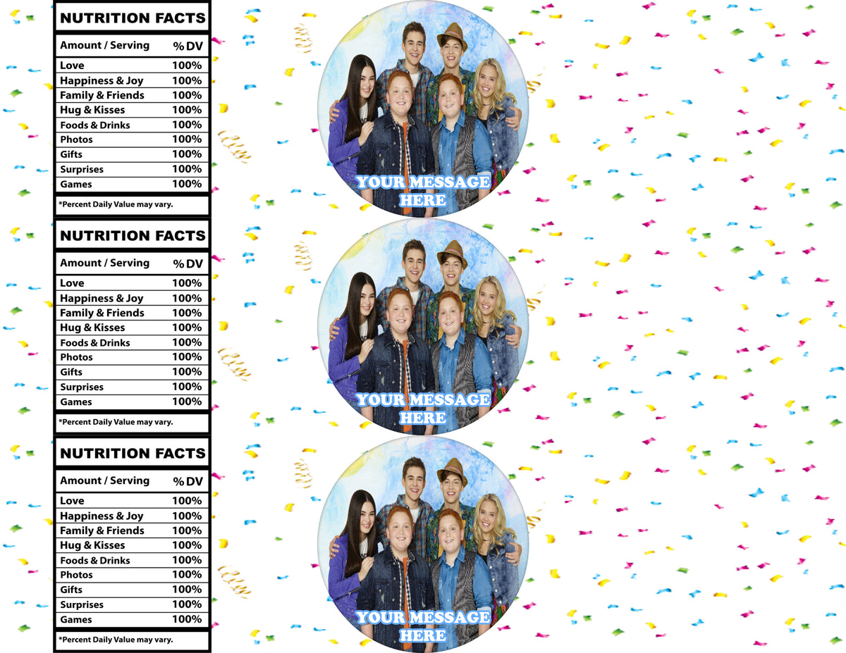 Best Friends Whenever Water Bottle Stickers 12 Pcs Labels Party Favors Supplies Decorations