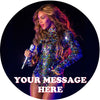 Beyonce Edible Image Cake Topper Personalized Birthday Sheet Decoration ...