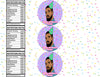 Drake Water Bottle Stickers 12 Pcs Labels Party Favors Supplies Decorations