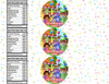 Dora The Explorer Water Bottle Stickers 12 Pcs Labels Party Favors Supplies Decorations