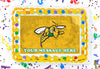 Black Hills State University Yellow Jackets Edible Image Cake Topper Personalized Birthday Sheet Decoration Custom Party Frosting Transfer Fondant