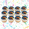 Blaze And The Monster Machines Edible Cupcake Toppers (12 Images) Cake Image Icing Sugar Sheet