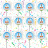 Blippi Lollipops Party Favors Personalized Suckers 12 Pcs
