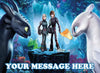 How To Train Your Dragon Edible Image Cake Topper Personalized Birthday Sheet Decoration Custom Party Frosting Transfer Fondant