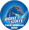 Boise State Broncos Edible Image Cake Topper Personalized Birthday Sheet Custom Frosting Round Circle