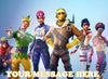 Fortnite Edible Image Cake Topper Personalized Birthday Sheet Decoration Custom Party Frosting Transfer Fondant