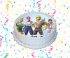 Fortnite Edible Image Cake Topper Personalized Birthday Sheet Custom Frosting Round Circle