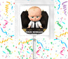 Boss Baby Lollipops Party Favors Personalized Suckers 12 Pcs