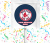 Boston Red Sox Lollipops Party Favors Personalized Suckers 12 Pcs