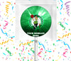 Boston Celtics Lollipops Party Favors Personalized Suckers 12 Pcs