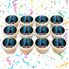 Brave Edible Cupcake Toppers (12 Images) Cake Image Icing Sugar Sheet